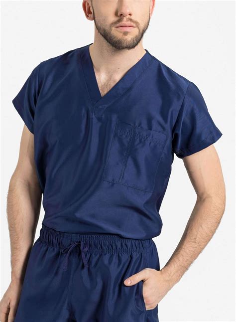 navy scrubs for men.